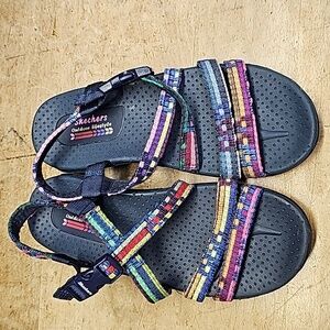 Skechers Navy sandals size 7.